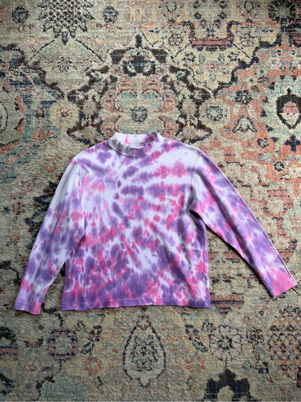 Tie-Dye Turtleneck